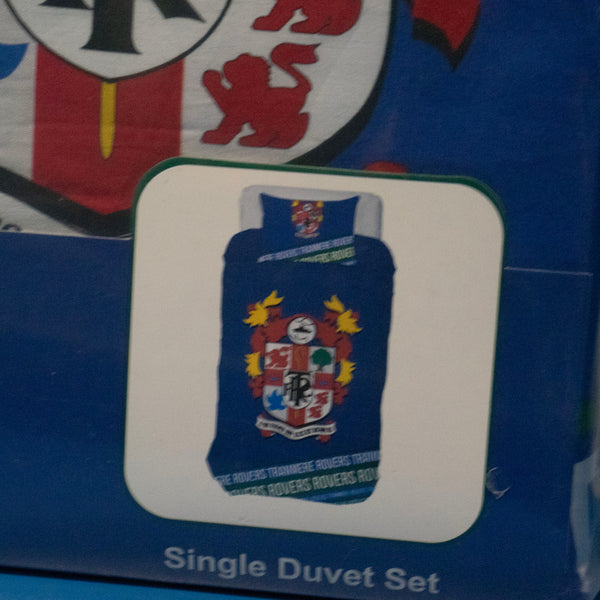 Tranmere Rovers Single Duvet Set – Official Club Crest