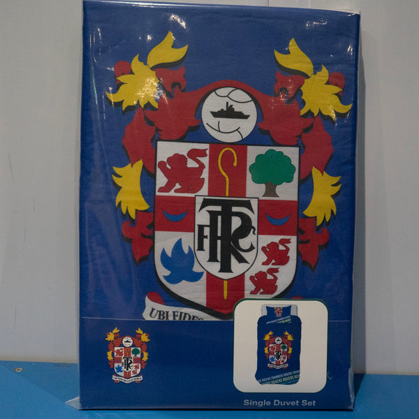 Tranmere Rovers Single Duvet Set – Official Club Crest