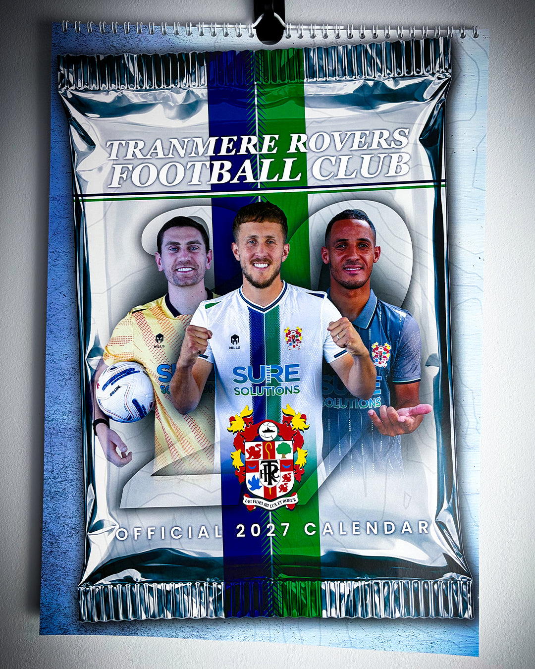 Tranmere Official 2027 Calendar
