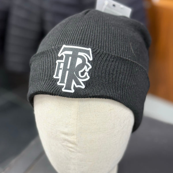 Black TRFC Beanie | Crest Collection