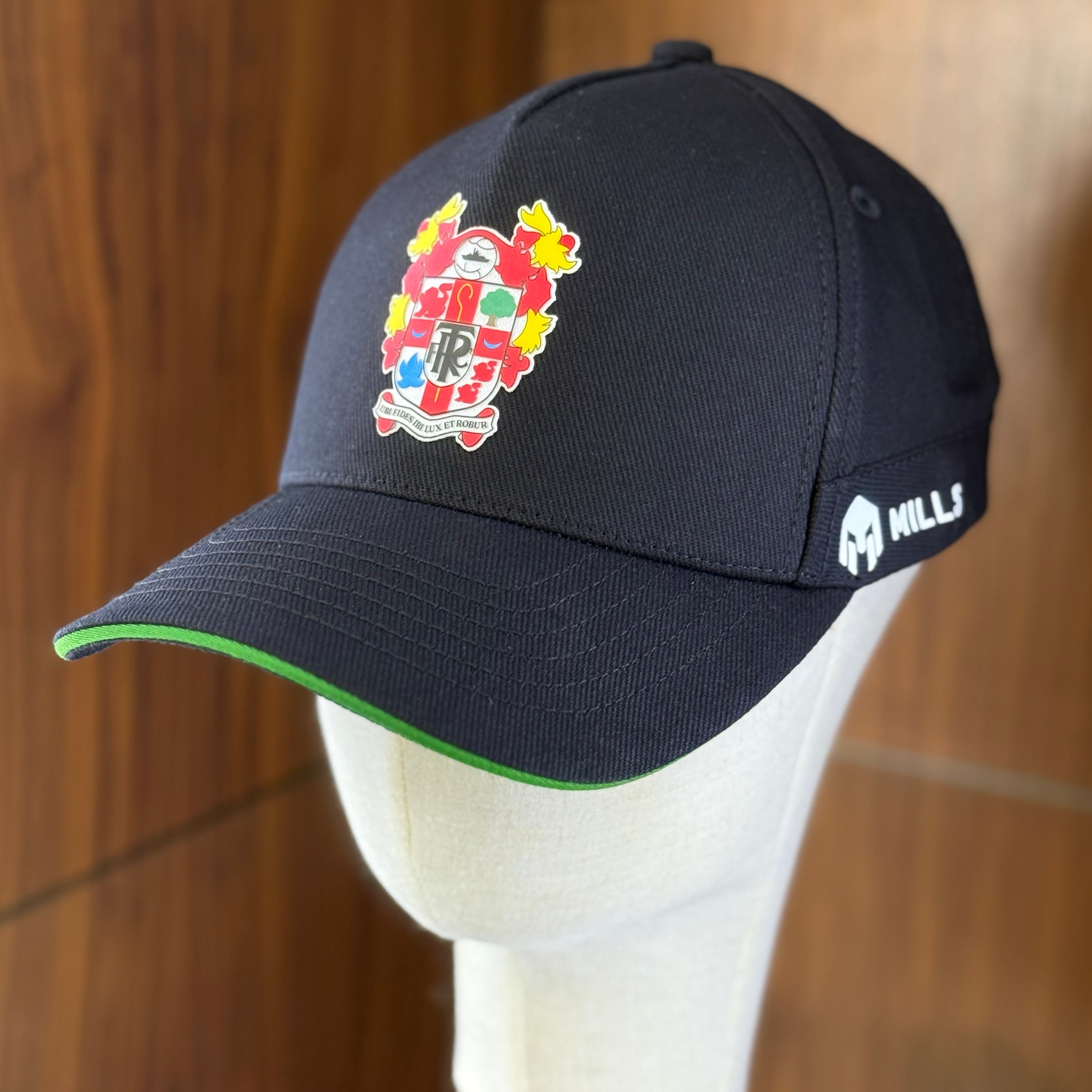 Mills Crest Training Cap | Black