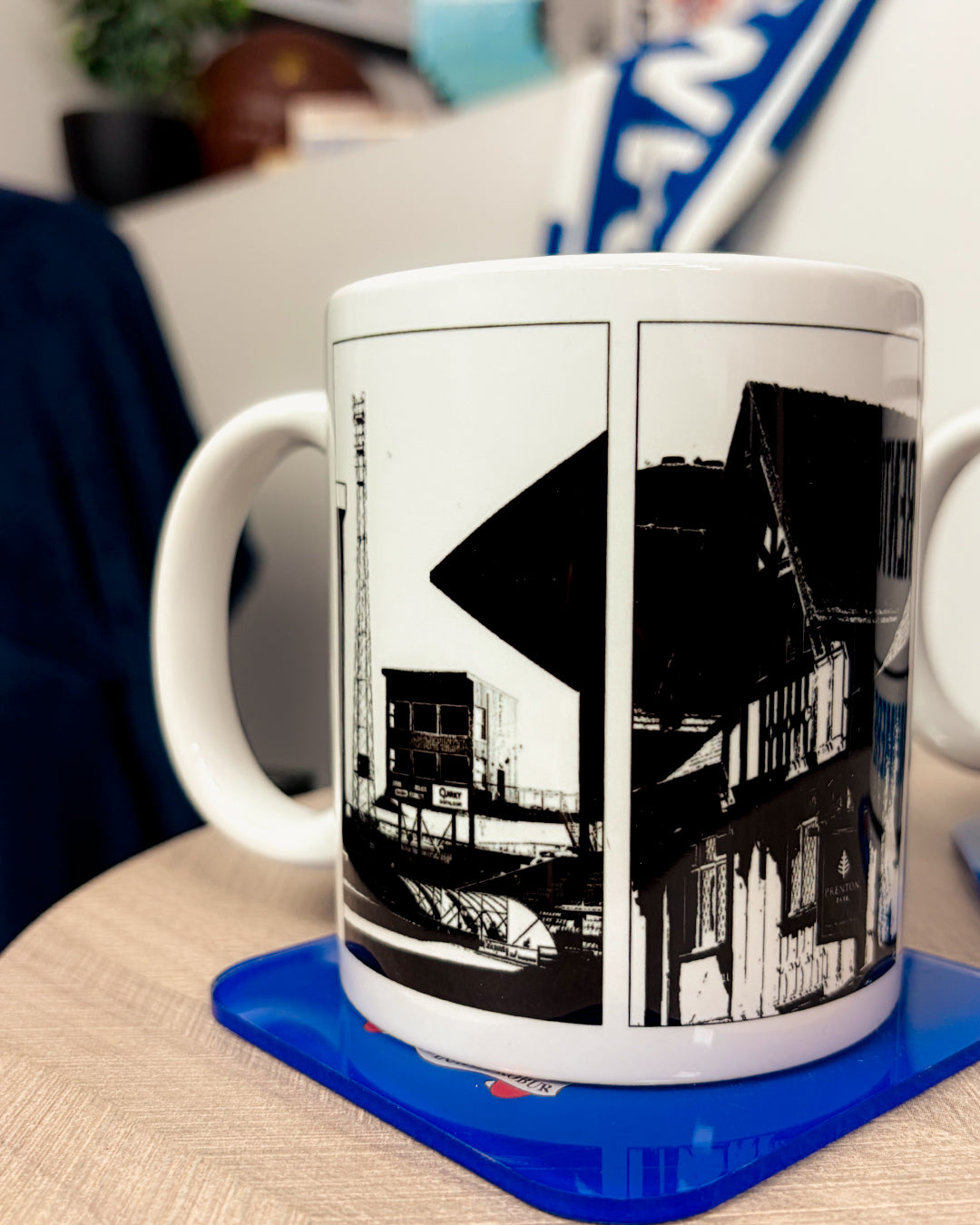 Prenton Park in Print Mug