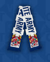 Super White Army Scarf