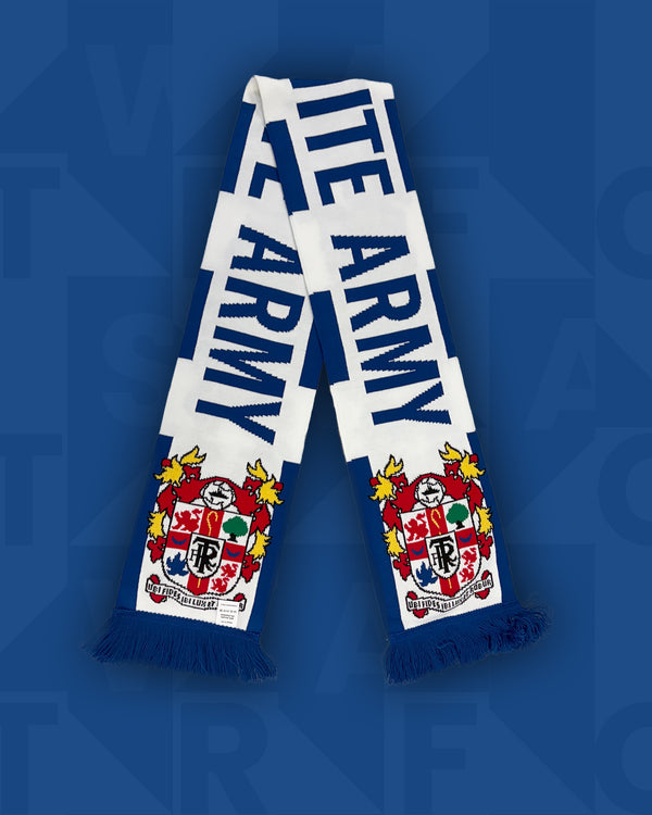 Super White Army Scarf