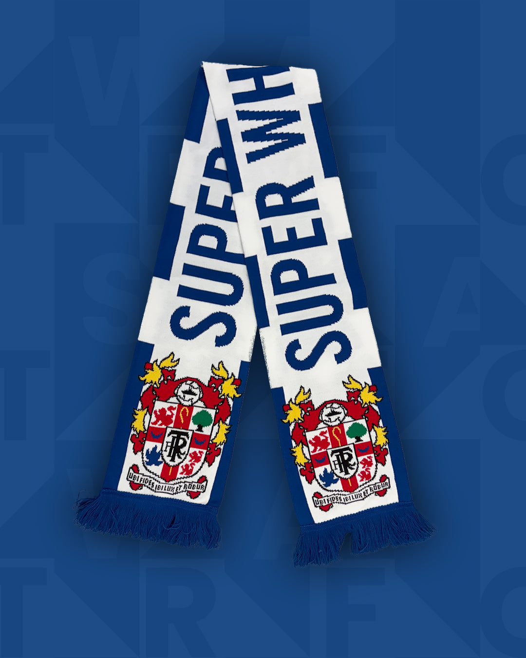 Super White Army Scarf