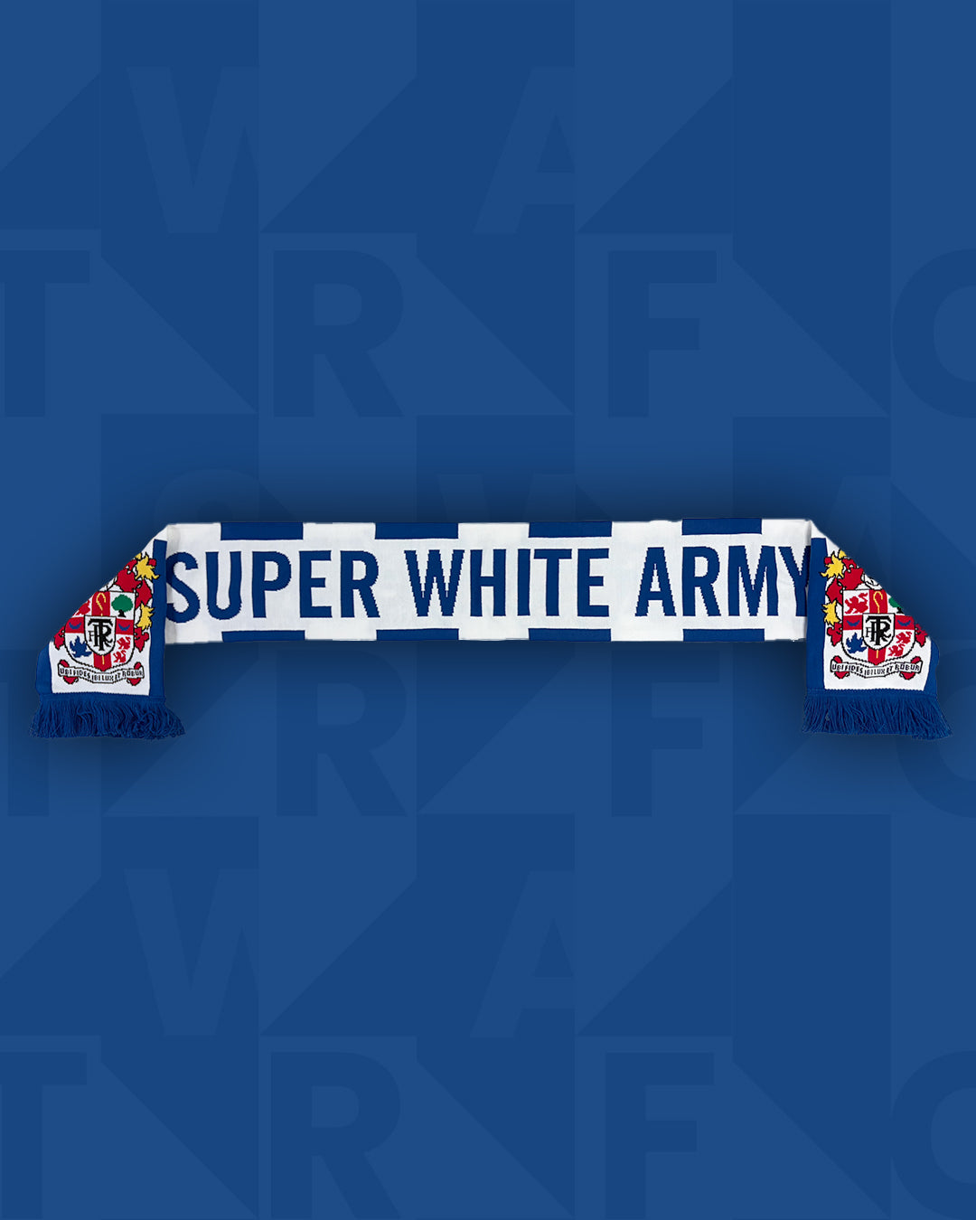 Super White Army Scarf