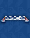 Super White Army Scarf