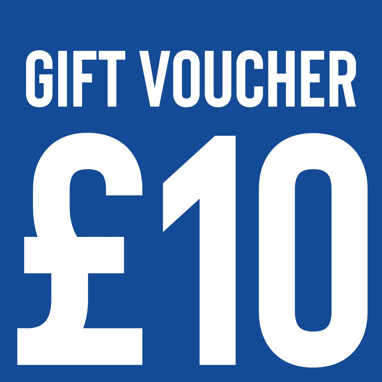 In Store Gift Voucher - £10