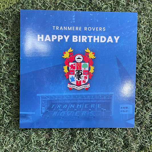 Tranmere Rovers Birthday Card