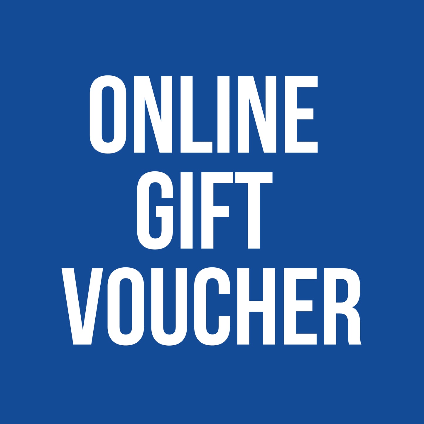 Online Gift Vouchers